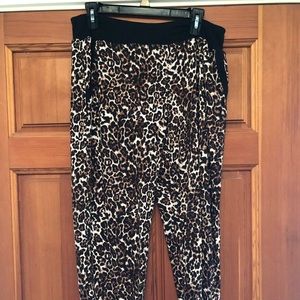 Leopard Print Joggers/Sleep Pants